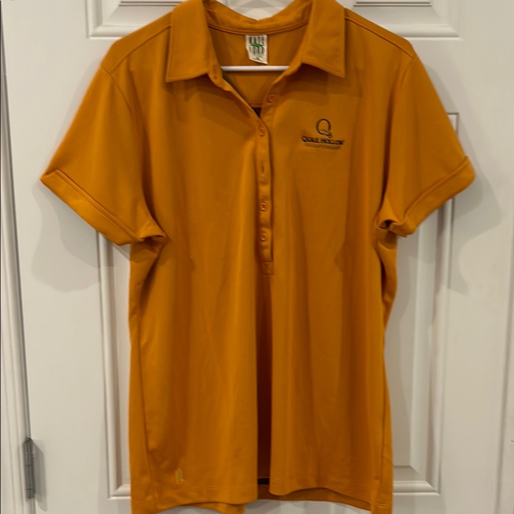 Quail Hollow Orange Polo Shirt